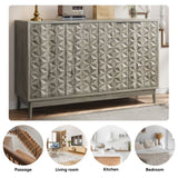 Modern Style Buffet Cabinet,Sideboard Buffet Cabinet With Storage,Storage Cabinet with 4 W1706P235653