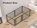 47.2" Dog Crate for Small Medium Large Dogs, Puppy Dog Playpen for Yard Indoor Outdoor Use, Pet Dog W3101P313116