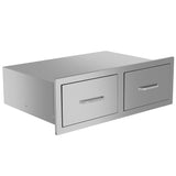 DOUBLE Drawer cabinets for outdoor kitchens or courtyards W3167P303260