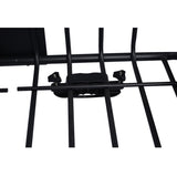 Rooftop Cargo Carrier BasketMotoring Roof RackTop Mount Roof Rack 64black steel W46540103