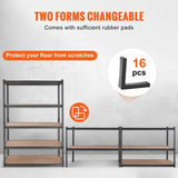 VEVOR Storage Shelving Unit, 5-Tier Adjustable, 2000 lbs Capacity, Heavy Duty Garage Shelves Metal T3342P311743