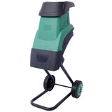 15Amp Electric Wood Chipper/Shredder with Wheels Electric Garden Shredder Portable Chipping Width W465P146809
