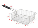 EH81 2500W MAX 110V 6.3QT/6L Stainless Steel Single Cylinder Electric Fryer US 44109609