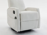 Short plush manual button armchair sofa W547P437353