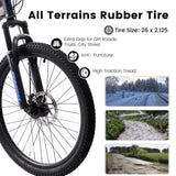 A2460 24-Inch MTB Bike with Disc Brakes, 21-Speed Gear System, Sturdy Durable Frame,Tool Kit, Ideal W2563P280834