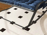 Rocking Chair with Storage, Cushions & Armrests, All-Season Comfort Lounge Recliner, Breathable 53395253