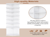 Rotating Shoe Rack Tower, 7-Tier Spinning Shoe Rack, Free Standing 360&deg Revolving Shoe Organizer, 84038263