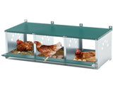 Metal Nesting Boxes for Chicken,3 Compartment Nesting Box,Galvanized steel Nesting Boxes for Hens, 29038244