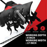 17-Inch Electric Tiller and Cultivator 27171732