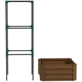 Garden BedFlower shelf,Wood Planter Box 93261141