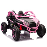 24V Two-seater Kids Ride On UTV w/Parents Control,20in seat width,400W Super high power,Four-wheel W1578P198434