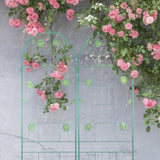 2 Pack Metal Garden Trellis 71" x 19.7" Rustproof Trellis for Climbing Plants Outdoor Flower Support W1586104736