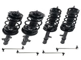 Front Rear Struts w/ Springs Sway Bars Set 8 fit for 2008-2011 Toyota Highlander FWD 97192909