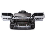 Kids Ride On Police Car, 12V Electric Vehicle with 2.4G Remote Control, Dual Motors, Slow Start, W1760P426785