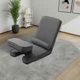 Folding Sofa Bed, Convertible Sleeper Chair Bed with table, Gaming Floor Chair with 5-Position W2641P243149
