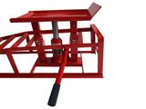 1 x 2T Auto Car truck Service Ramp Lift Heavy Duty Hydraulics Repair Frame Red 21983827