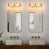 3-Lights Bathroom Vanity Lightings Brushed Gold Modern Vanity Light 22Inch Bathroom Light 95105041