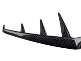 2Pcs Real Carbon Rear Bumper Splitter Fin Fits for INFINITI Q60 Coupe 2016-2020 41320743
