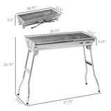 ZNTS Portable Charcoal Grill /BBQ Grill （Prohibited by WalMart） 96363878