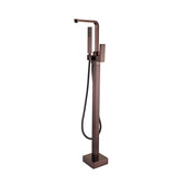 ZNTS Freestanding Bathtub Faucet with Hand Shower W1533125178