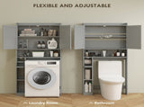 Bathroom Storage Cabinet-White 24415779