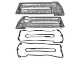 2x Left & Right Valve Cover 1703175 1703172 Replacement for BMW 540i E39 740i 740iL E38 4.4L 12331824