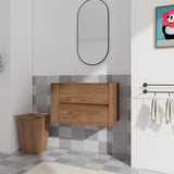 30" Wall Mounting Bathroom Vanity, Soft Close Drawer W999P193006