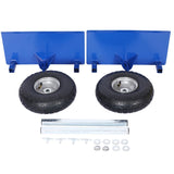 600lb Panel Dolly , 10in. Pneumatic Wheels ,blue W46559169