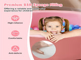 42 Inch Kids Round Foam Ball Pits with 25D Sponge Filling and Washable PU Cover 06215711