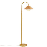 Rattan Weave Shade Floor Lamp B035P264531