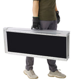 wheel chair ramp 6ft ,aluminium threhold ramp,Portable and Foldable, 600 Pound Capacity, Non-Skid W46527143