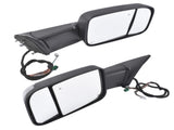 Left Right Power Heated Towing Mirror Fold Replacement for Ram 2500 3500 2019 2020 2021 CH1320506 20003816