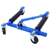 Set of Wheel Dolly Car Skates Vehicle Positioning Tire Jack Ratcheting Foot Pedal Lift W46560256