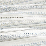 3 Piece Printed Microfiber Seersucker Quilt Set Taupe/Blue King/Cal King B03597655