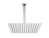 High Pressure Rain Shower Head, Ultra-Thin Showerhead 304 Stainless Steel Waterfall Shower with W1272111468