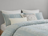 Full/Queen 3 Piece Cotton Jacquard Duvet Cover Set B03596482