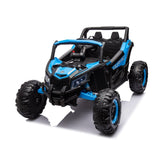 ZNTS 12V Ride On Car with Remote Control,UTV ride on for kid,3-Point Safety Harness, Music Player 08051332