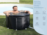 XXL Ice Bath Tub102 GL cold plunge tubPortable Plunge Poolmulti-level portable bathtub for 06543656