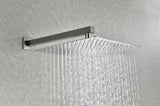 10" Wall Mount Rainfall Square Shower Head W2287P293392