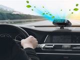 12V Portable Car Heater Defogger, Heat & Fan Dual Modes, 360&deg Rotatable Air Outlet, Dashboard 66385390