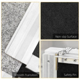8' Threshold Ramp,Portable Wheelchair Ramp,Carpeted Foldable Handicap Ramp, 95857667