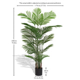 Nordic wind simulation 18 loose tail sunflower plant green pot living room home decorator iron W2945P278424