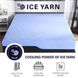 Refresh 12 inch Flex Head Hybrid Cooling Fast Responding Latex Foam and Coil Mattress, King Size B210P286889