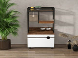 Cat Litter Box Enclosures with Cat Tree Tower, Cat Furniture ,Cat Cabinet W1687106558