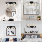 (Same as W1340P197620/L001010-B4) 4-Lights Farmhouse Vanity Lights Rustic Bathroom Light W1340P206682