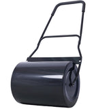 Lawn Roller, 16 Gallon Heavy-Duty Tow Behind Water/Sand Filled Sod Drum Roller for Garden Yard Park W465122200