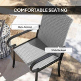 4pcs Rattan Rocking Chairs 51061904