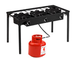 Outdoor Camp Stove High Pressure Propane Gas Cooker Portable Cast Iron Patio 51072659