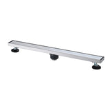 36 Inches Linear Shower Drain, Included Hair Strainer and Leveling Feet W928P199168