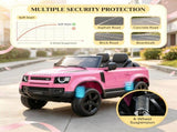 Pink 12V Electric Kids Ride on Car Remote, Suspension, 3 Speed Modes, Lights, Music, Horn 50835137